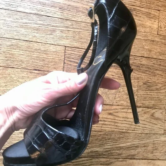 Roger Vivier Crocodile Heels